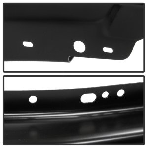 Ford F150 Bumper - Front - SPYDER - w/Fog Light Hole - Black - `09-`14
