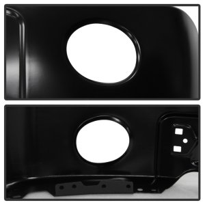 Ford F150 Bumper - Front - SPYDER - w/Fog Light Hole - Black - `09-`14