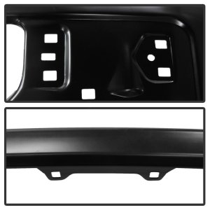 Ford F150 Bumper - Front - SPYDER - w/Fog Light Hole - Black - `09-`14