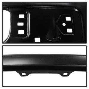 Ford F150 Bumper - Front - SPYDER - w/o Fog Light Hole - Black - `09-`14