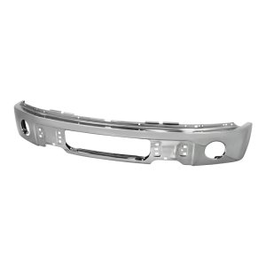 Ford F150 Bumper - Front - SPYDER - w/Fog Light Hole - Chrome - `09-`14