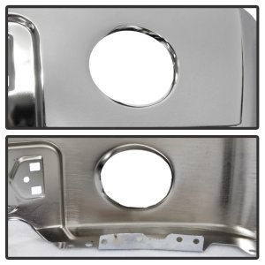 Ford F150 Bumper - Front - SPYDER - w/Fog Light Hole - Chrome - `09-`14