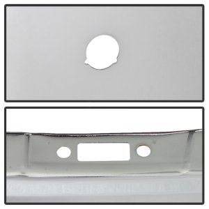 Dodge Ram 1500 Bumper - Front - SPYDER - Bottom w/Sensor w/Fog Light Hole - Chrome - `14-`18 Dodge Ram 1500 Bumper - Front - SPYDER - Bottom w/Sensor w/Fog Light Hole - Chrome - `14-`18