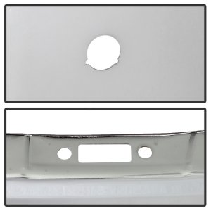 Dodge Ram 1500 Bumper - Front - SPYDER - Bottom w/Sensor w/Fog Light Hole - Chrome - `14-`18 Dodge Ram 1500 Bumper - Front - SPYDER - Bottom w/Sensor w/Fog Light Hole - Chrome - `14-`18