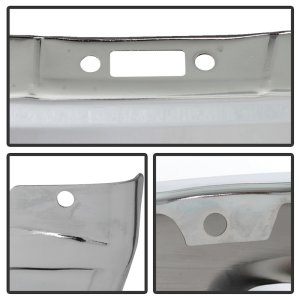 Dodge Ram 1500 Bumper - Front - SPYDER - Bottom w/o Sensor w/Fog Light Hole - Chrome - `13-`18