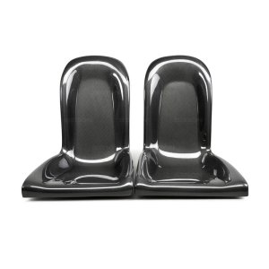 Nissan GTR Seat Deletes - Rear - Seibon - OEM Style - Carbon - `09-`10 Nissan GTR Seat Deletes - Rear - Seibon - OEM Style - Carbon - `09-`10