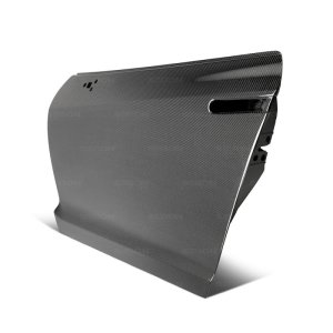 Nissan GT-R R35 Doors - Seibon - OEM Style, 3K 2x2 Twill, Gloss Clear Coat - Carbon Fiber - `09-`11