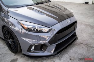 Ford Focus Front Bumper Garnish - Seibon - Carbon Fiber - `16-`18