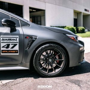 Toyota GR Corolla Fender Ducts - Seibon - Carbon Fiber - 2023+