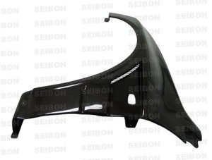 Mitsubishi Evolution Fender Flares - Seibon - 10mm Wider - Carbon Fiber - `03-`06 Mitsubishi Evolution Fender Flares - Seibon - 10mm Wider - Carbon Fiber - `03-`06