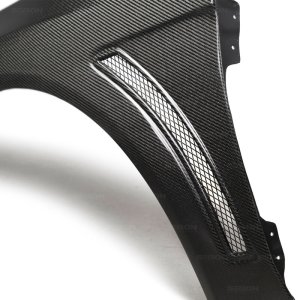 Mitsubishi Lancer Fenders - Seibon - 10mm Wider - Carbon Fiber - `08-`15