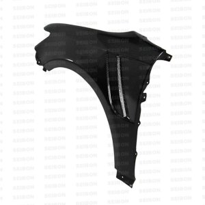 Scion tC Fenders - Seibon - SEI, 10mm Wider, Carbon Fiber 3K 2x2 Twill, Gloss Clear Coat - Carbon Fiber - `11-`13 Scion tC Fenders - Seibon - SEI, 10mm Wider, Carbon Fiber 3K 2x2 Twill, Gloss Clear Coat - Carbon Fiber - `11-`13