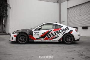 Scion FRS Fenders - Seibon - 10mm Wider - Carbon Fiber - `13-`20