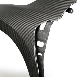 Honda Civic Type R Fenders - Front - Seibon - OE-Style - Gloss Carbon Fiber - `17-`20