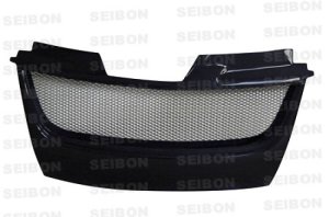 Volkswagen Golf GTI Grille - Front - Seibon - TD-style - Carbon Fiber - `06-`09