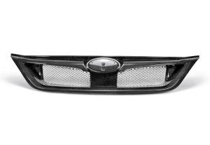 Subaru WRX STI Front Grille - Seibon - Carbon Fiber - `11-`14 Subaru WRX STI Front Grille - Seibon - Carbon Fiber - `11-`14