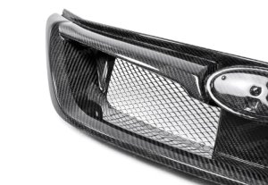 Subaru WRX STI Front Grille - Seibon - Carbon Fiber - `11-`14 Subaru WRX STI Front Grille - Seibon - Carbon Fiber - `11-`14