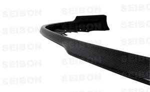 Mitsubishi Evolution Front Lip - Seibon - RA-style Carbon Fiber - Carbon Fiber - `06-`07