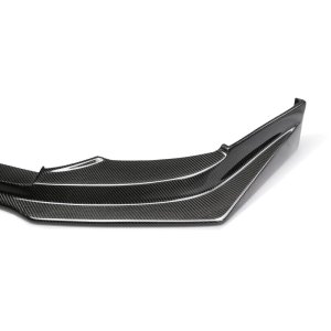 Mitsubishi Lancer Front Lip - Seibon - VR Style - Carbon Fiber - `08-`15