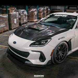 Subaru BRZ Front Lip - Seibon - MB-Style - Carbon Fiber - `22-`23 Subaru BRZ Front Lip - Seibon - MB-Style - Carbon Fiber - `22-`23