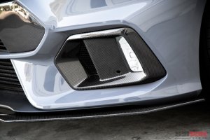 Ford Focus Fog Light Surrounds - Seibon - 3K 2X2 Twill Weave - Carbon Fiber - `16-`18