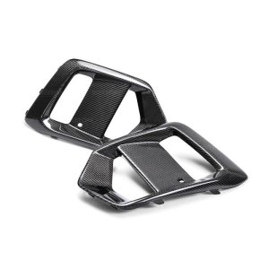 Ford Focus Fog Light Surrounds - Seibon - 3K 2X2 Twill Weave - Carbon Fiber - `16-`18