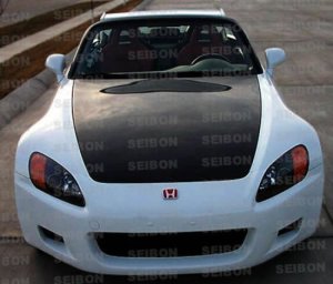 Honda S2000 Hood - Seibon - OEM Carbon Fiber - Carbon Fiber - `00-`10