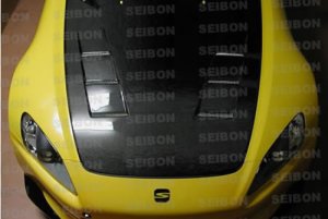 Honda S2000 Hood - Seibon - TS Carbon Fiber - Carbon Fiber - `00-`09