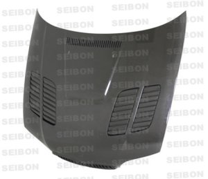 BMW E46 Hood - Seibon - GTR-Style - Carbon Fiber - `02-`05
