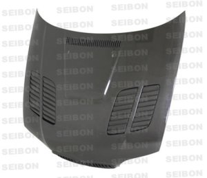 BMW E46 Hood - Seibon - GTR-Style - Carbon Fiber - `02-`05