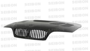 BMW E46 Hood - Seibon - GTR-Style - Carbon Fiber - `02-`05