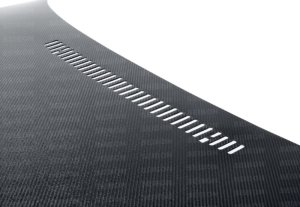 BMW 3 Series Hood - Seibon - OEM-Style - Carbon Fiber - `02-`05