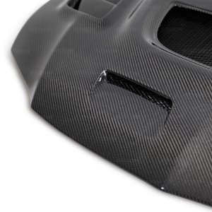 Mitsubishi Evolution Hood - Seibon - CW-style - Carbon Fiber - `03-`07