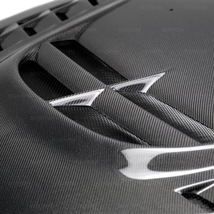 Mitsubishi Evolution Hood - Seibon - CW II - Carbon Fiber - `03-`07