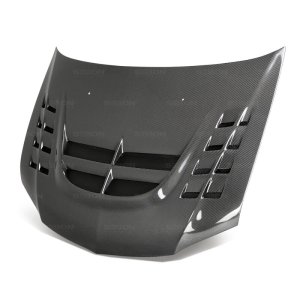 Mitsubishi Lancer Hood - Seibon - CW II - Carbon Fiber - `03-`06