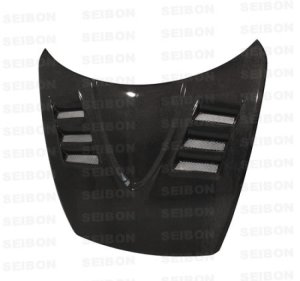 Mazda RX8 Hood - Seibon - TS - Carbon Fiber - `04-`08