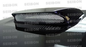 Subaru WRX STI Hood - Seibon - OEM Carbon Fiber - Carbon Fiber - `04-`05