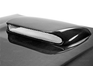 Subaru WRX STI Hood - Seibon - OEM Carbon Fiber - Carbon Fiber - `04-`05