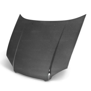 Subaru WRX STI Hood - Seibon - RS Carbon Fiber - Carbon Fiber - `04-`05 Subaru WRX STI Hood - Seibon - RS Carbon Fiber - Carbon Fiber - `04-`05