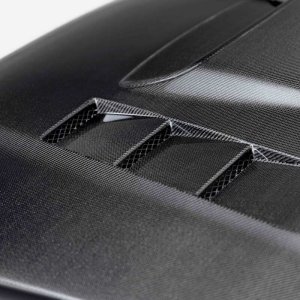 Toyota Tacoma Hood - Seibon - TS-Style - Carbon Fiber - `05-`11
