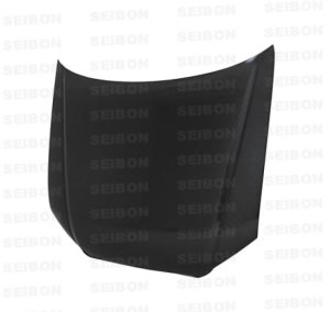 Audi A4 Hood - Seibon - OEM Carbon Fiber - Carbon Fiber - `06-`08