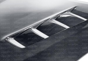 Lexus IS 250 Hood - Seibon - TSII-Style - Carbon Fiber - `06-`12