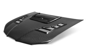 Subaru WRX STI Hood - Seibon - CW Carbon Fiber - Carbon Fiber - `06-`07 Subaru WRX STI Hood - Seibon - CW Carbon Fiber - Carbon Fiber - `06-`07