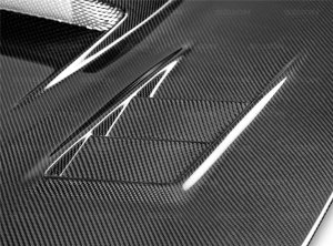 Subaru WRX Hood - Seibon - CWII Carbon Fiber - `06-`07