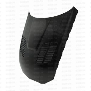 BMW 3 Series Hood - Seibon - GTR-style - Carbon Fiber - `07-`10