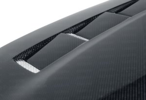 Nissan 350Z Hood - Seibon - TS-style - Carbon Fiber - `07-`08 Nissan 350Z Hood - Seibon - TS-style - Carbon Fiber - `07-`08