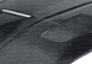 Nissan 350Z Hood - Seibon - VT-style Carbon Fiber - Carbon Fiber - `02-`06
