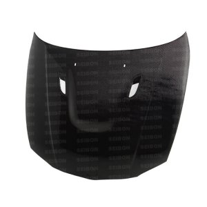 BMW 1 Series Hood - Seibon - BM-style - Carbon Fiber - `08-`12