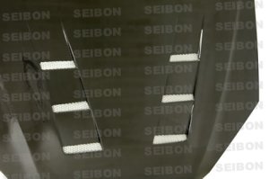 Hyundai Genesis Coupe Hood - Seibon - TS-style - Carbon Fiber - `10-`12