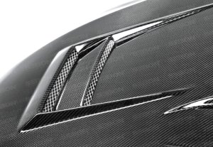 Mitsubishi Lancer Hood - Seibon - DV-Style - Carbon Fiber - `08-`15